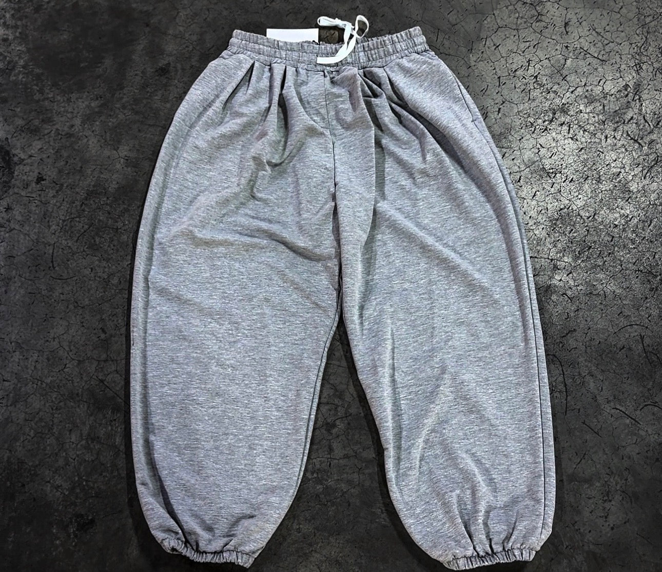 Relaxed Fit Gray Jogger Sweatpants