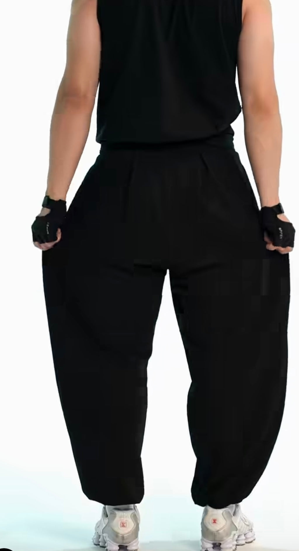 Relaxed Fit Gray Jogger Sweatpants