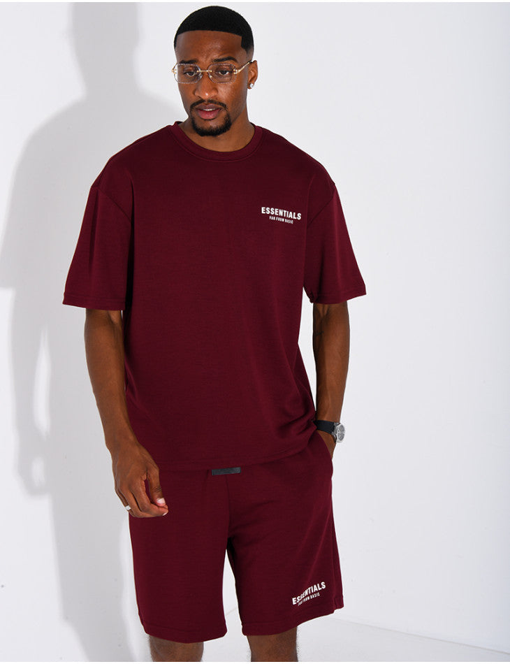 ENSEMBLE SHORT ET T-SHIRT "ESSENTIALS